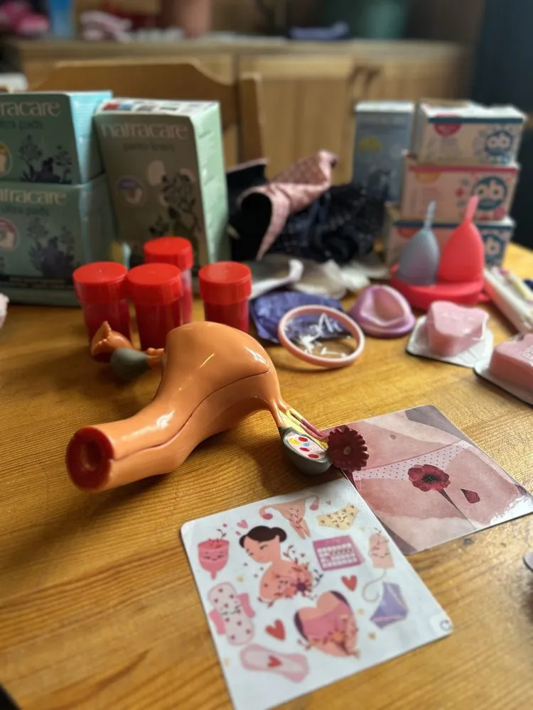 Matériel pédagogique d’un Cercle Rose